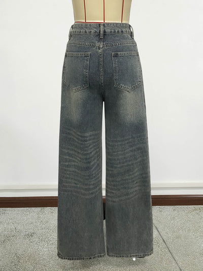 Pantalones Anchos Casuales con Largo Dragón - Image 9