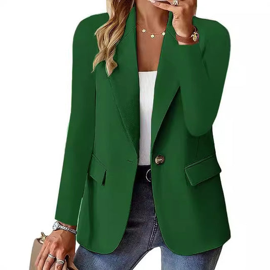 Blazer Casual Elegante para Mujer - Cardigan Ejecutivo de Manga Larga - Image 2