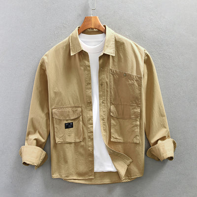 Camisa de Trabajo 100% Algodón Puro para Hombre - Image 8