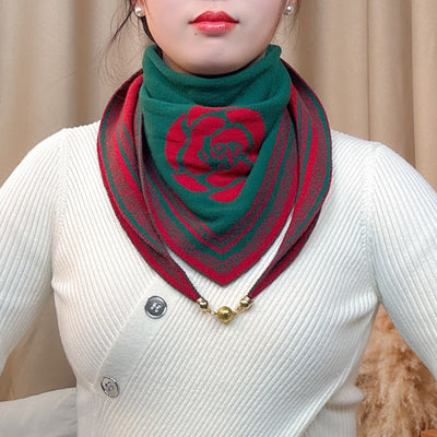 Bufanda de Lana Tejida Estilo Coreano Versátil - Image 8