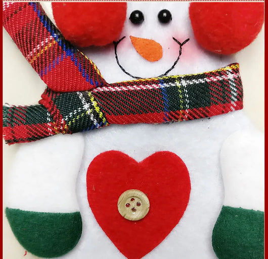 Portacubiertos Navideños de Papá Noel para Decoración de Mesa - Image 22
