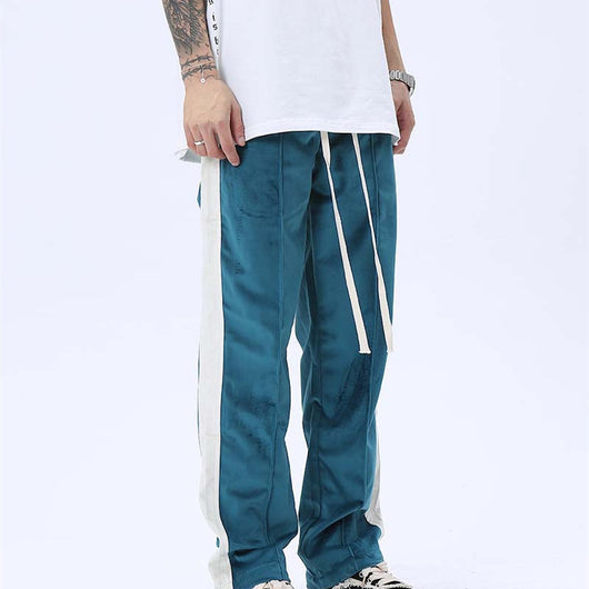Pantalones Casuales Retro Holgados para Hombre - Image 12
