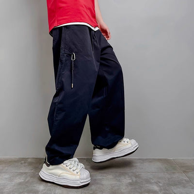 Pantalones Rectos Holgados de Diseño Exclusivo para Hombre - Image 4