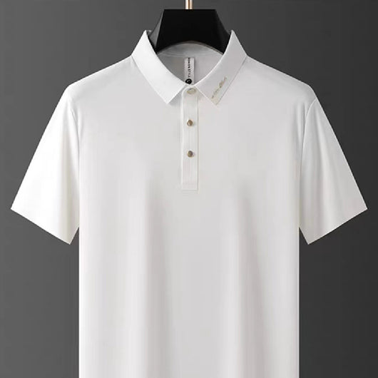 Polo Adhesivo Sin Costuras Ice Silk para Hombre - Comodidad Extrema - Image 13