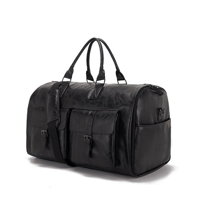 Bolsa de Viaje Portátil en Cuero PU - Organizador de Prendas Premium - Image 6