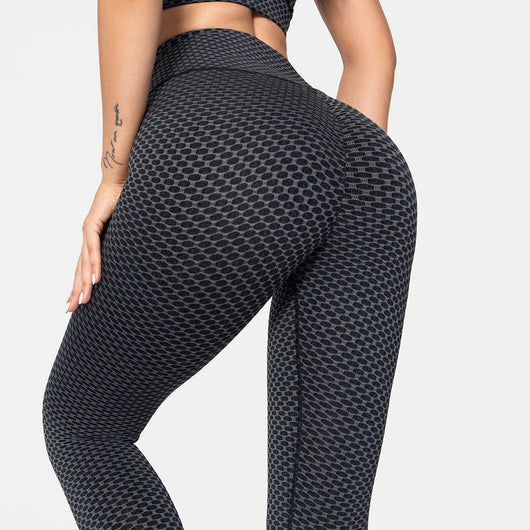 Mallas Deportivas de Secado Rápido con Textura 3D para Mujer - Image 10