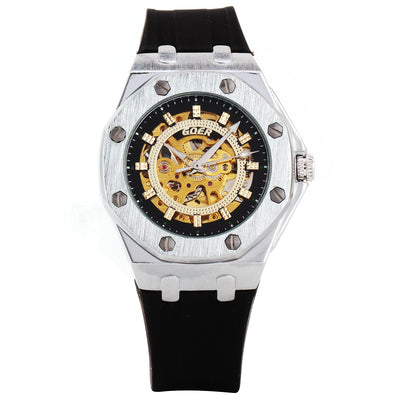 Reloj Mecánico Automático para Hombre con Banda de Silicona - Image 3