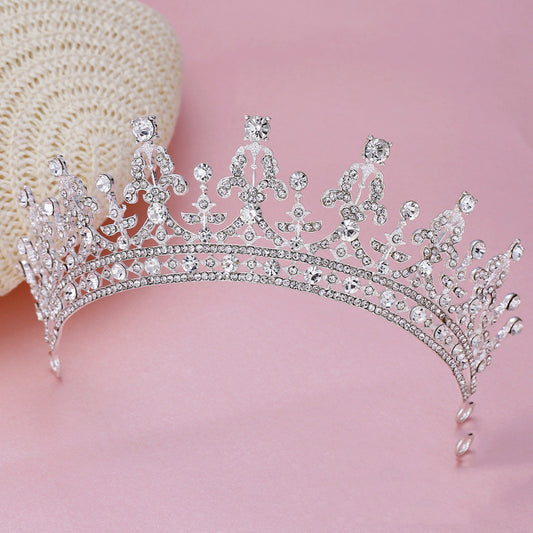 Corona Nupcial Reina - Tocado de Novia Elegante