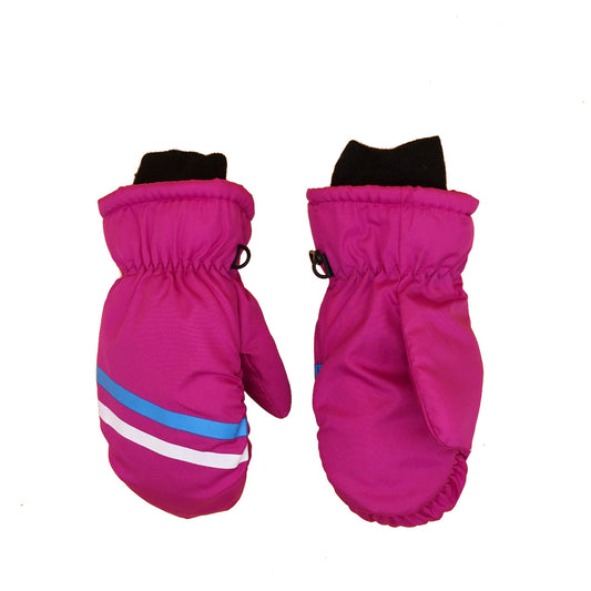 Guantes de Esquí Infantiles Térmicos con Estampado Geométrico