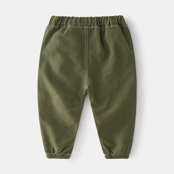 Pantalones para Niños Modernos de Cintura Media - Diseño Elegante y Cómodo
