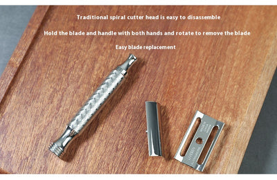 Afeitadora de Doble Filo Manual en Acero Inoxidable 316 con Tecnología CNC - Image 8