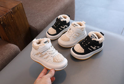 Zapatos de Algodón para Niñas con Lana de Cordero y Suela Antideslizante - Image 15
