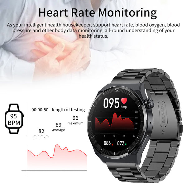 Reloj Inteligente Bluetooth con Llamadas para Hombres