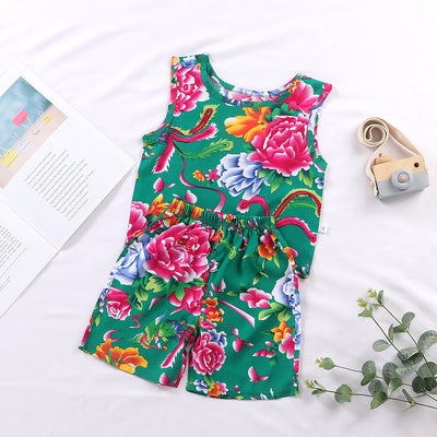 Chaleco Estampado de Algodón y Seda para Niños y Niñas - Verano Ligero - Image 4