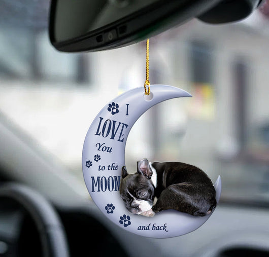 Adorno Colgante Perro Durmiente Ángel - Decoración Acrílica para Hogar y Vehículo - Image 61