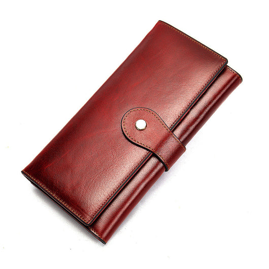 Billetera Dama de Cuero con Protección RFID Antimagnética - Image 10