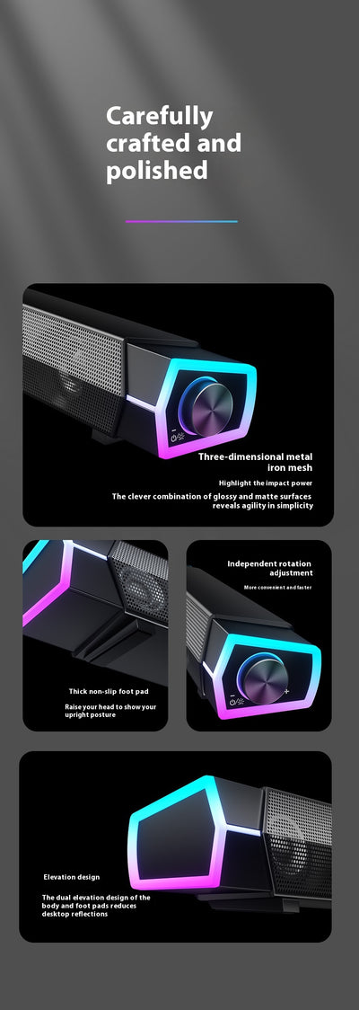 Parlante Bluetooth Doble con Subwoofer y Sonido Envolvente Tipo Cine - Image 16