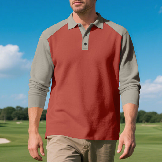 Polo Golf de Manga Larga - Camiseta Base Premium - Image 16
