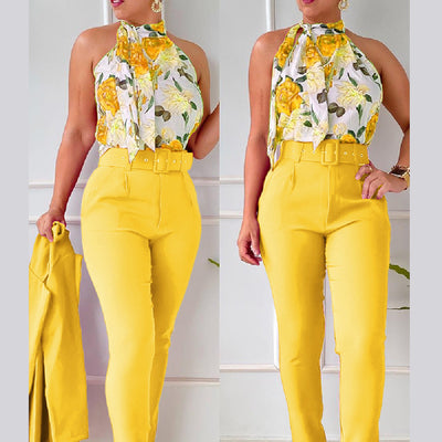 Chaleco Floral para Traje Ejecutivo Mujer - Image 14