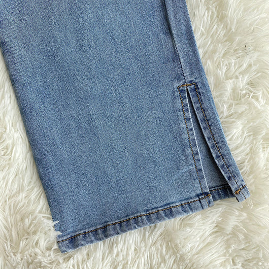 Pantalón Recto de Cintura Alta con Aberturas Laterales - Image 14