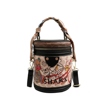 Bolso de Mano Texturizado con Estampado Oso para Mujer - Image 11