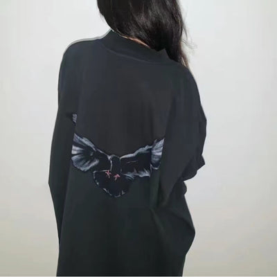 Playera Oversize Frog Drift Paloma Blanca Manga Larga - Image 4