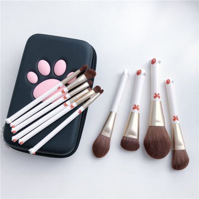 Brochas de Maquillaje Suave con Diseño de Gato Adorable - Image 7