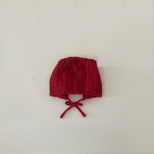 Gorro Tejido Transpirable con Cierre Ajustable para Recién Nacido - Image 12