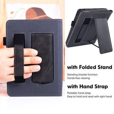 Funda de Cuero con Soporte de Muñeca para Kindle Paperwhite 11 - Image 86