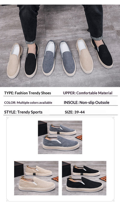 Zapatos Casuales Slip-on para Hombre - Diseño Minimalista y Cómodo - Image 9