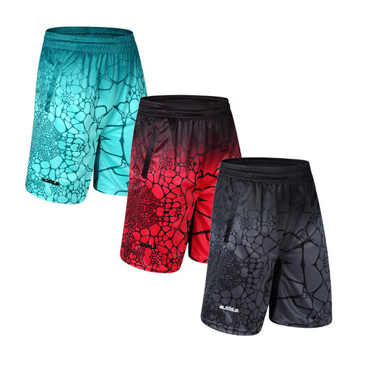 Pantalones Cortos Hip-Hop Holgados para Hombre Talla Grande
