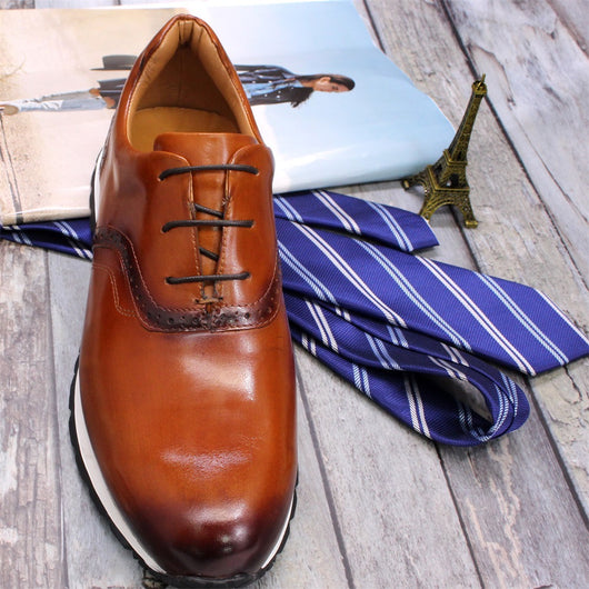 Zapatos de Cuero Transpirables con Suela Antideslizante para Hombre - Image 3
