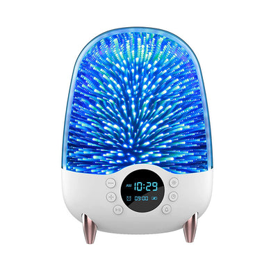Lámpara Nocturna Inteligente con Bluetooth y Luz Ambiental Multicolor - Image 8