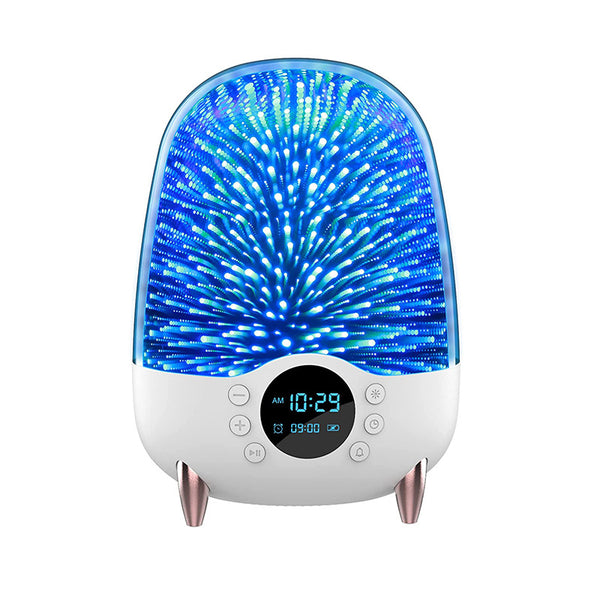 Lámpara Nocturna Inteligente con Bluetooth y Luz Ambiental Multicolor - Image 3