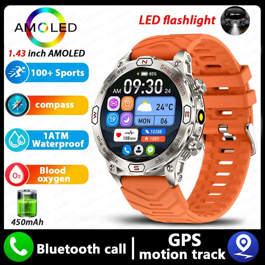 Reloj Inteligente HD AMOLED con Llamadas Bluetooth y Modo Deportivo - Image 3