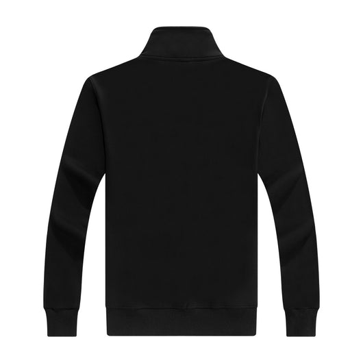 Chaqueta Suéter de Terciopelo Dorado Grabado con Cuello de Pie y Personalización - Image 35