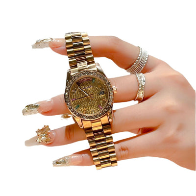 Reloj de Acero Inoxidable Resistente al Agua para Mujer - Image 5