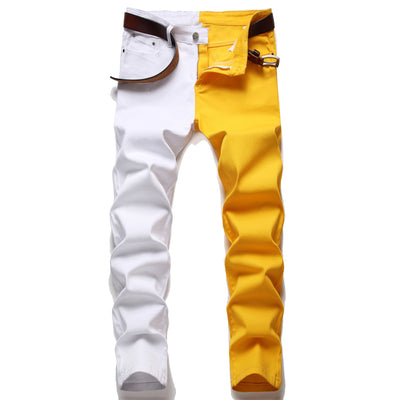 Jeans Slim Fit Elásticos con Costuras Decorativas para Hombre - Image 20