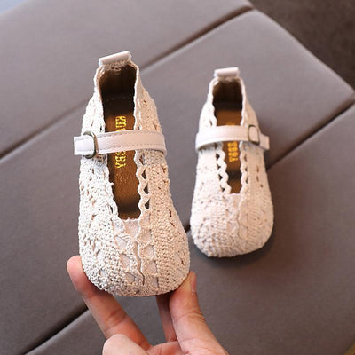 Zapatos Princesa Niña Tejido Transpirable - Sandalias Cómodas de Suela Blanda - Image 15