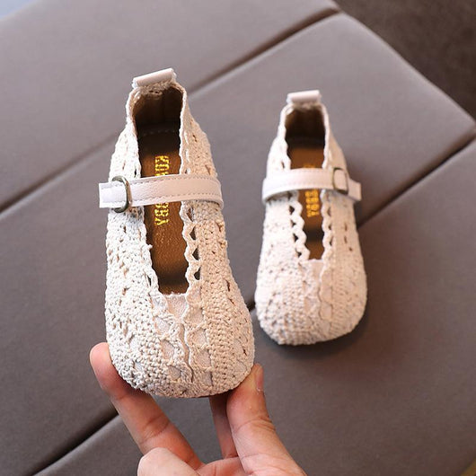 Zapatos Princesa Niña Tejido Transpirable - Sandalias Cómodas de Suela Blanda - Image 15