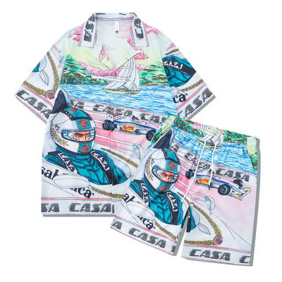 Playera de Playa Unisex Manga Corta - Outfit Casual - Image 8