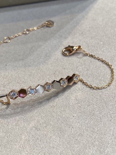 Pulsera de Plata Shangmei Panal para Mujer - Image 5
