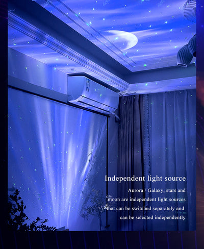 Proyector Aurora Boreal con Luz de Vía Láctea y Ruido Blanco - Image 16