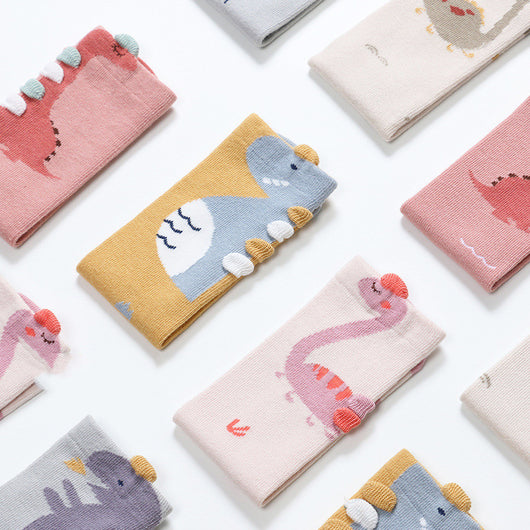 Calcetines Antideslizantes 3D para Bebés y Niños Pequeños sin Talón - Image 16