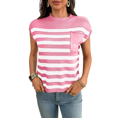 Blusa Clásica de Manga Corta para Mujer - Image 3