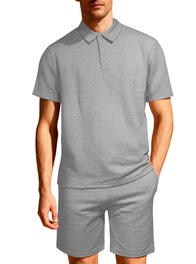 Conjunto Deportivo Hombre Jacquard Suelta Comodidad Total - Image 11