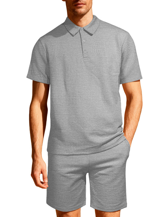 Conjunto Deportivo Hombre Jacquard Suelta Comodidad Total - Image 11