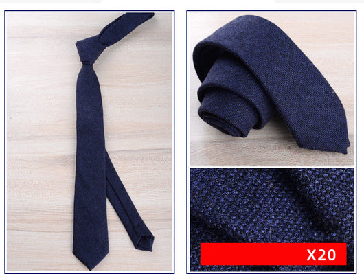 Corbata de Lana para Hombre Formal Estilo Inglaterra - Image 19
