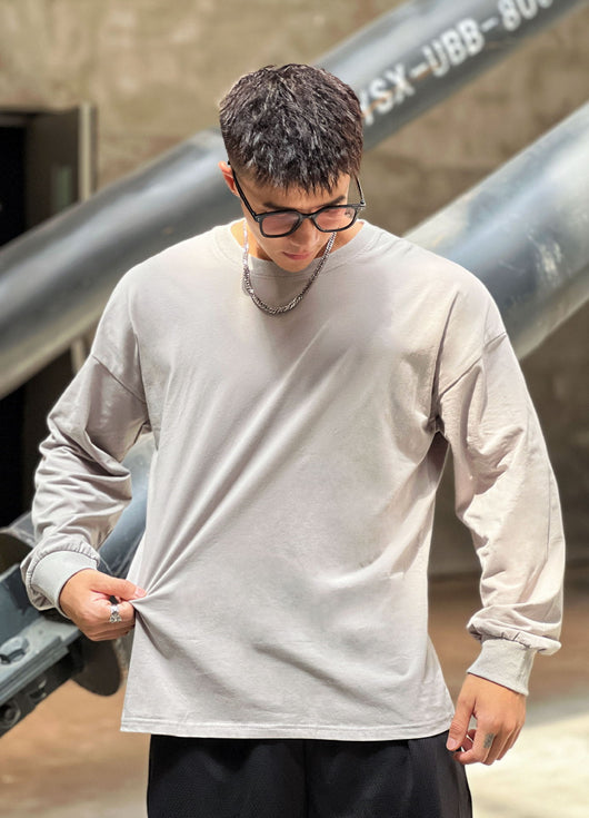 Sudadera Deportiva Holgada de Manga Larga para Hombre - Tela Ligera - Image 12