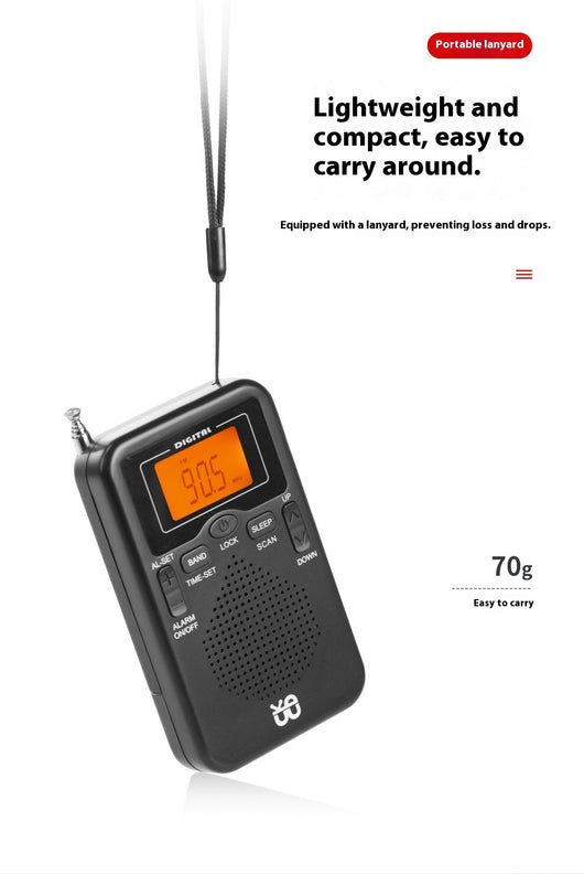 Radio Portátil FM/AM de Bolsillo con Control Estéreo - Image 10